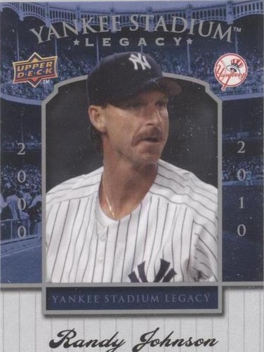 2008 Upper Deck Yankee Stadium Legacy Stadium Box Set - Randy Johnson #97