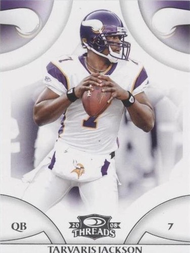 2008 Donruss Threads Tarvaris Jackson #71