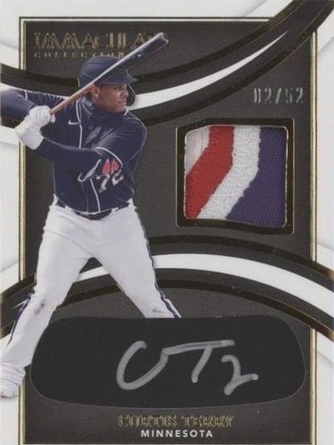 2022 Panini Immaculate Collection - Curtis Terry #IBP-CT