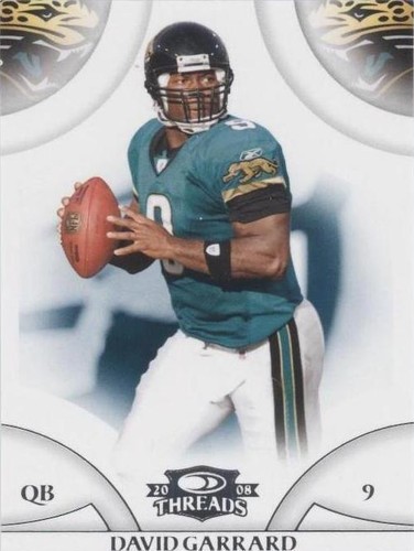 2008 Donruss Threads David Garrard #61