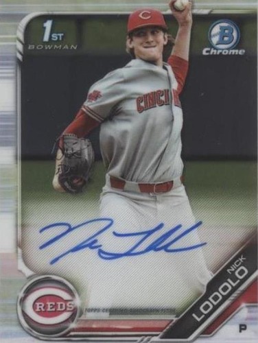 2019 Bowman Draft - Nick Lodolo #CDA-NL