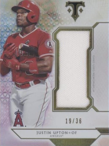 2018 Topps Triple Threads - Justin Upton #SJR-JU5