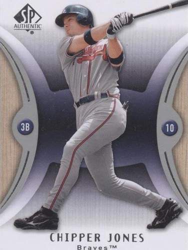 2007 SP Authentic - Chipper Jones #1
