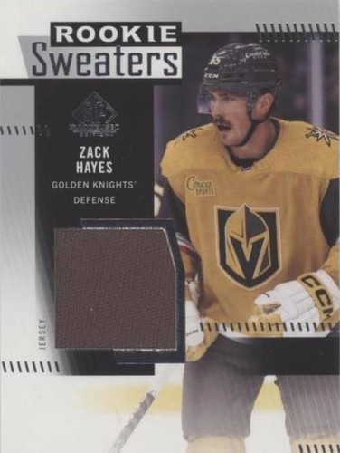 2022-23 Upper Deck SP Game Used - Zack Hayes #RS-ZH
