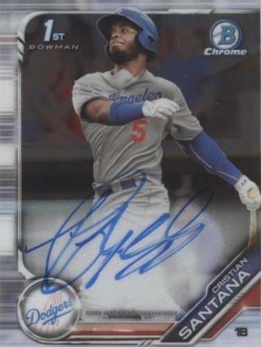 2019 Bowman - Cristian Santana #CPA-CSA