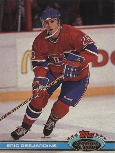 1991-92 Topps Stadium Club - Eric Desjardins #214