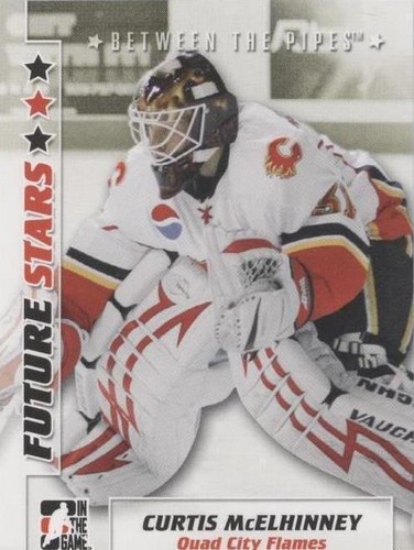 2007-08 In the Game Between the Pipes - Curtis Mcelhinney #10