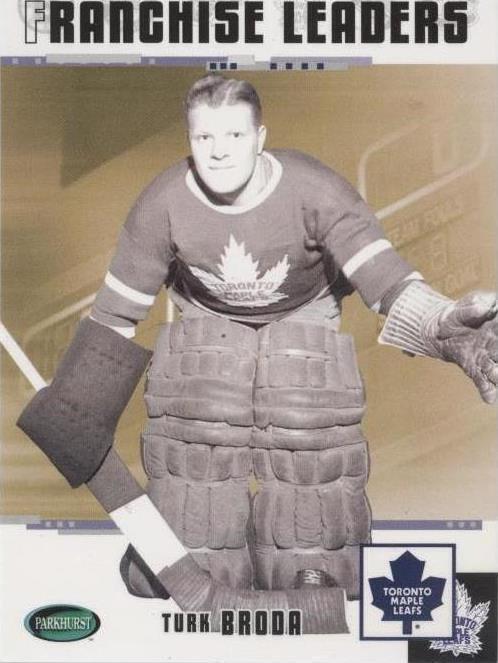 2003-04 Parkhurst Original Six Toronto Maple Leafs - Turk Broda #95