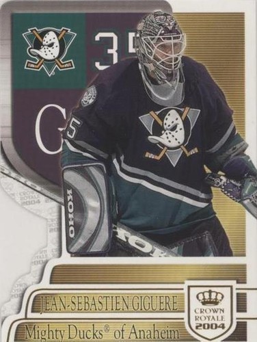 2003-04 Pacific Crown Royale - Jean-Sebastien Giguere #3
