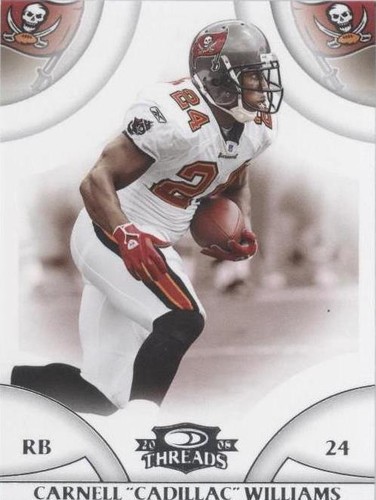 2008 Donruss Threads Cadillac Williams #142