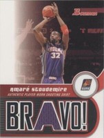 2005-06 Bowman Draft Picks & Prospects - Amar'e Stoudemire #BV-AS