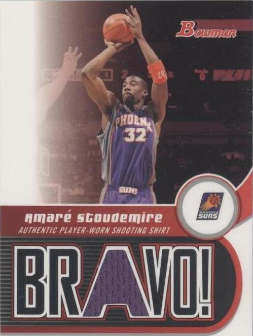 2005-06 Bowman Draft Picks & Prospects - Amar'e Stoudemire #BV-AS