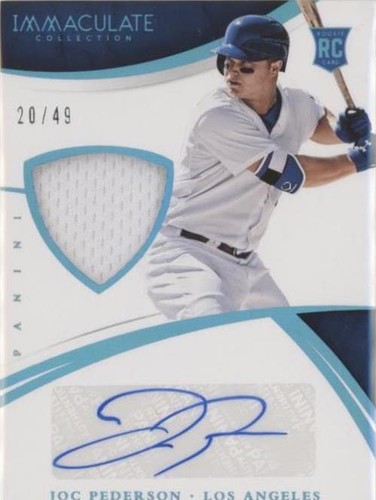 2015 Panini Immaculate Collection - Joc Pederson #115