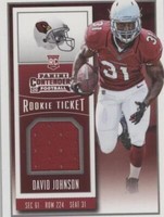 2015 Panini Contenders David Johnson #RTS-DJ