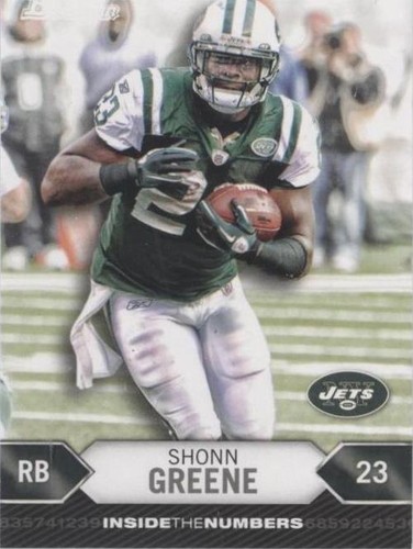2012 Bowman Shonn Greene #ITN-SG