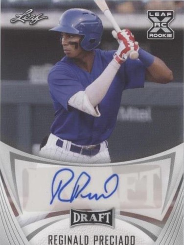 2021 Leaf Draft - Reginald Preciado #BA-RP2