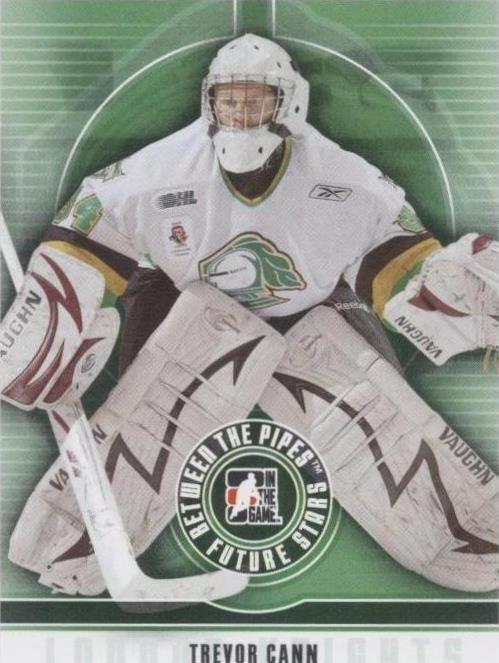 2008-09 In the Game Between the Pipes - Trevor Cann #47