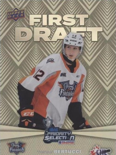 2021-22 Upper Deck CHL - Tristan Bertucci #FD-19