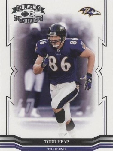 2005 Donruss Throwback Threads Todd Heap #12