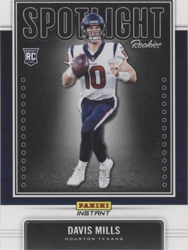 2021 Panini Instant NFL Davis Mills #SR22