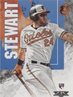 2019 Topps Fire - DJ Stewart #71