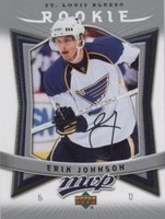 2007-08 Upper Deck MVP - Erik Johnson #357
