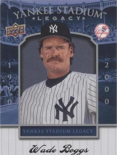 2008 Upper Deck Yankee Stadium Legacy Stadium Box Set - Wade Boggs #74