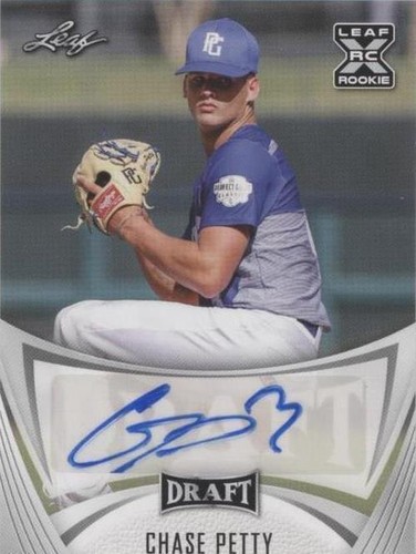 2021 Leaf Draft - Chase Petty #BA-CP1