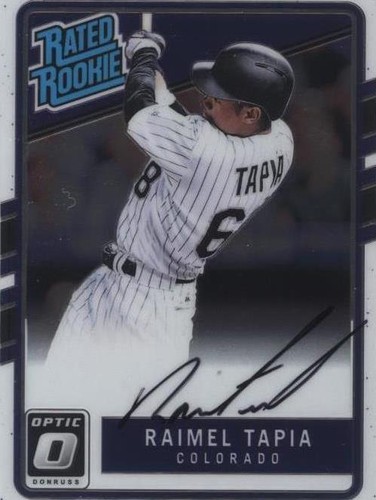 2017 Panini Donruss Optic - Raimel Tapia #RRS-RT