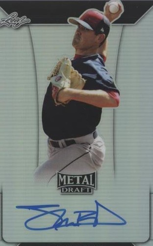2018 Leaf Metal Draft - Shane Bieber #BA-SB2