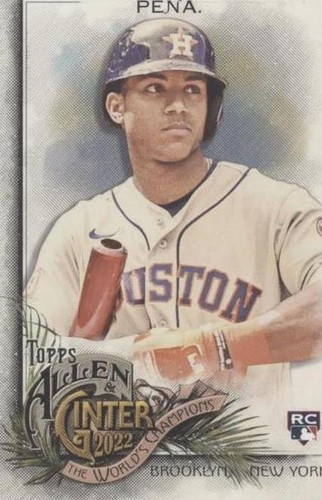2022 Topps Allen & Ginter - Jeremy Pena #349