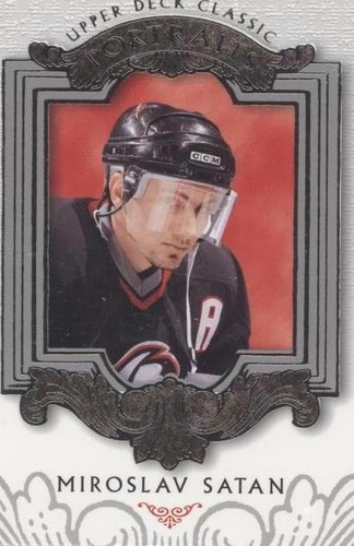 Chevrolet、TEAM SATAN 2006 Upper Deck SPx Winning Materials #WM-MS Miroslav Satan