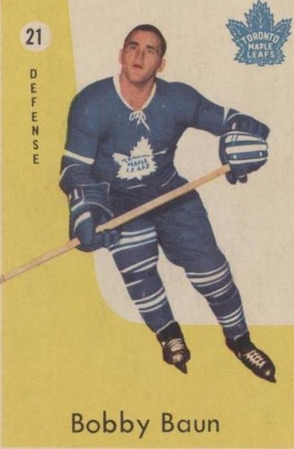 1959-60 Parkhurst - Bob Baun #21