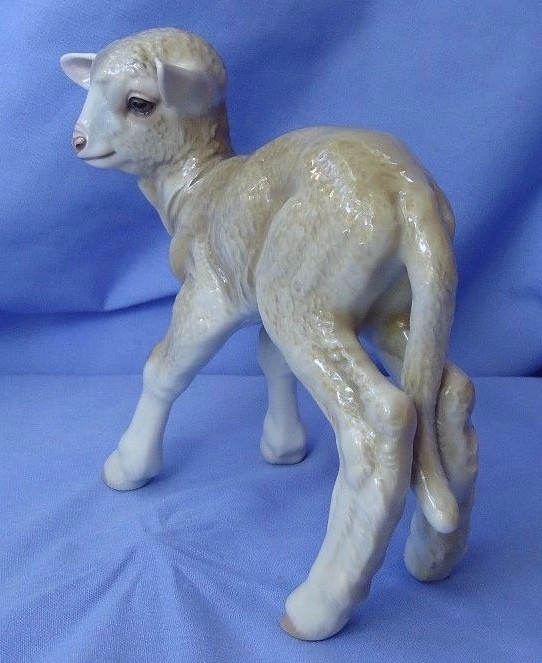 1940 baby lamb goat Eschenbach Karner ROSENTHAL Germany 7