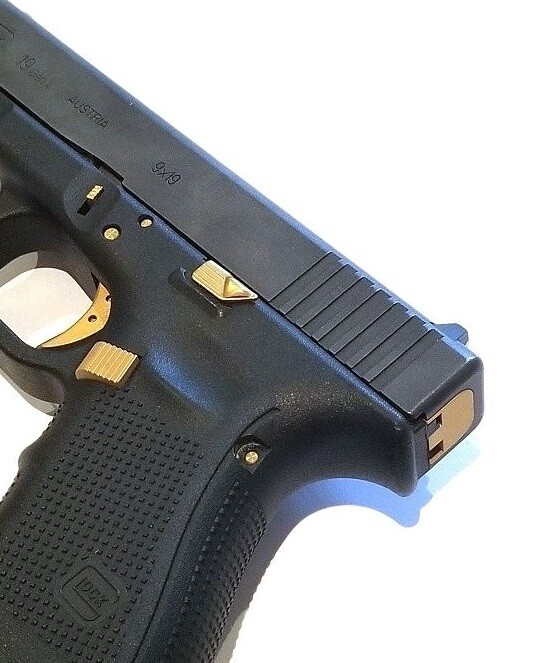 For GLOCK GEN 1 2 3 4 Extended Control Kit, Slide Stop Release, ESLL, Pins