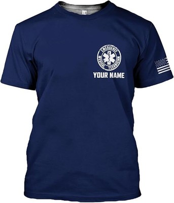 Customized EMS Shirts,EMT Paramedic Uniform Emergency Medical Technician