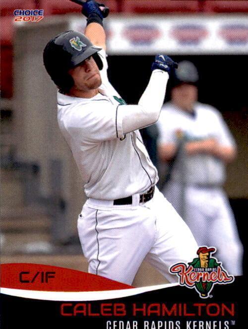 2017 Choice Cedar Rapids Kernels - Caleb Hamilton #13