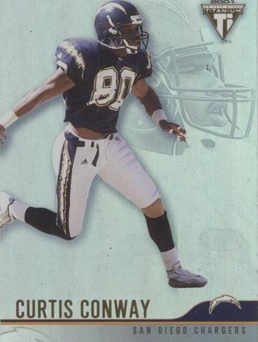 2001 Pacific Private Stock Titanium Curtis Conway #116