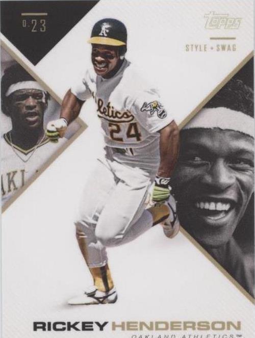 2019 Topps X Tatis Jr. 0.23 - Rickey Henderson #9