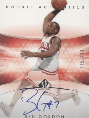 2004-05 SP Authentic - Ben Gordon #185