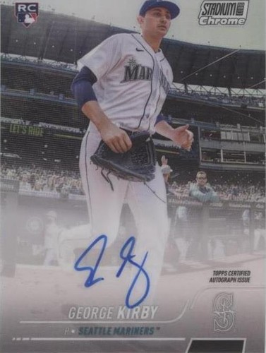 2022 Topps Stadium Club Chrome - George Kirby #SCCUA-GKI