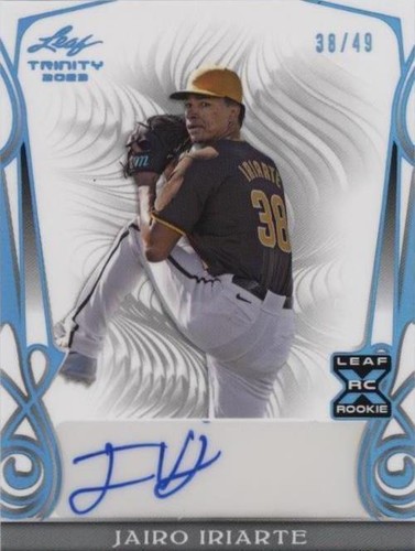 2023 Leaf Trinity - Jairo Iriarte #BA-JI1