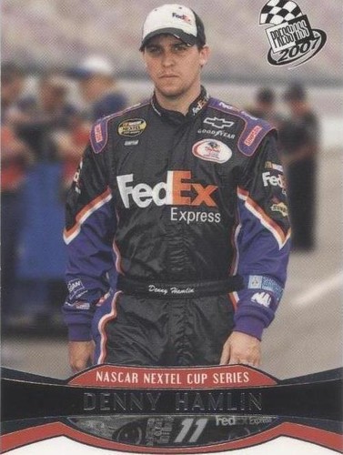2007 Press Pass - Denny Hamlin #5