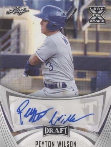 2021 Leaf Draft - Peyton Wilson #BA-PW1