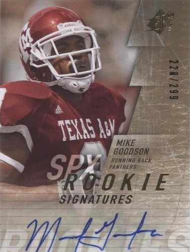 2009 SPx Mike Goodson #131