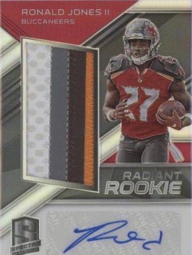 2018 Panini Spectra Ronald Jones II #RR-RJ