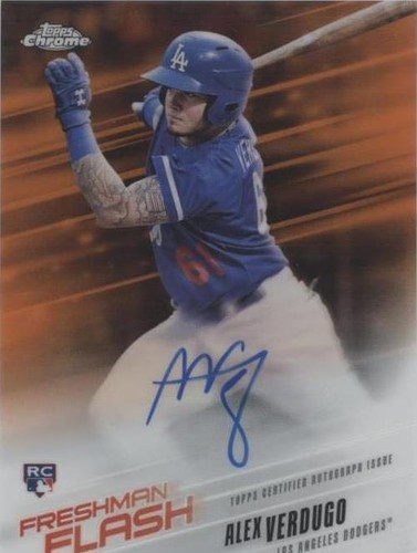 2018 Topps Chrome - Alex Verdugo #FFA-AV