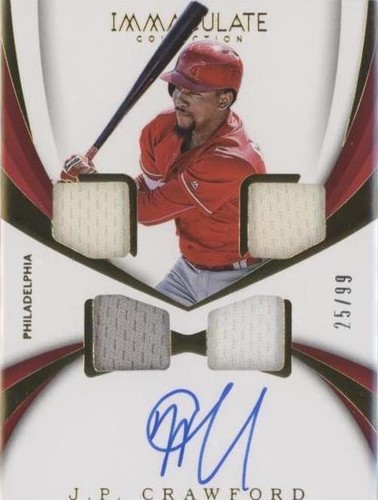 2018 Panini Immaculate Collection - J.P. Crawford #RQM-JC