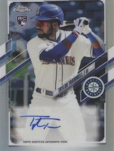 2021 Topps Chrome Update Series - Taylor Trammell #CUSA-TT