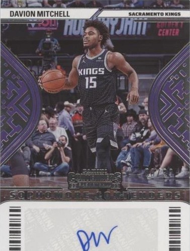 2022-23 Panini Contenders - Davion Mitchell #SC-DML